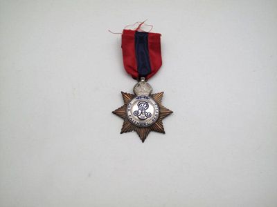 Appraisal: Edward VII Imperial Service Order gentleman's issue Nearly extremely fine