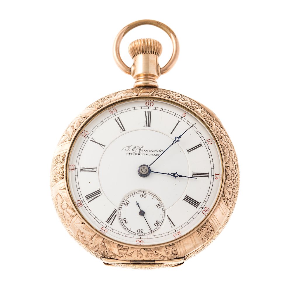 Appraisal: A Gentleman's I O Converse Pocket Watch c I O