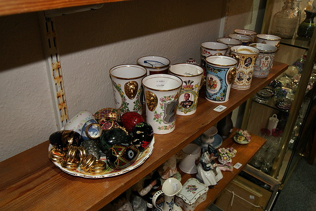 Appraisal: A COLLECTION OF CORONATION BEAKER including a Russian Coronation beaker