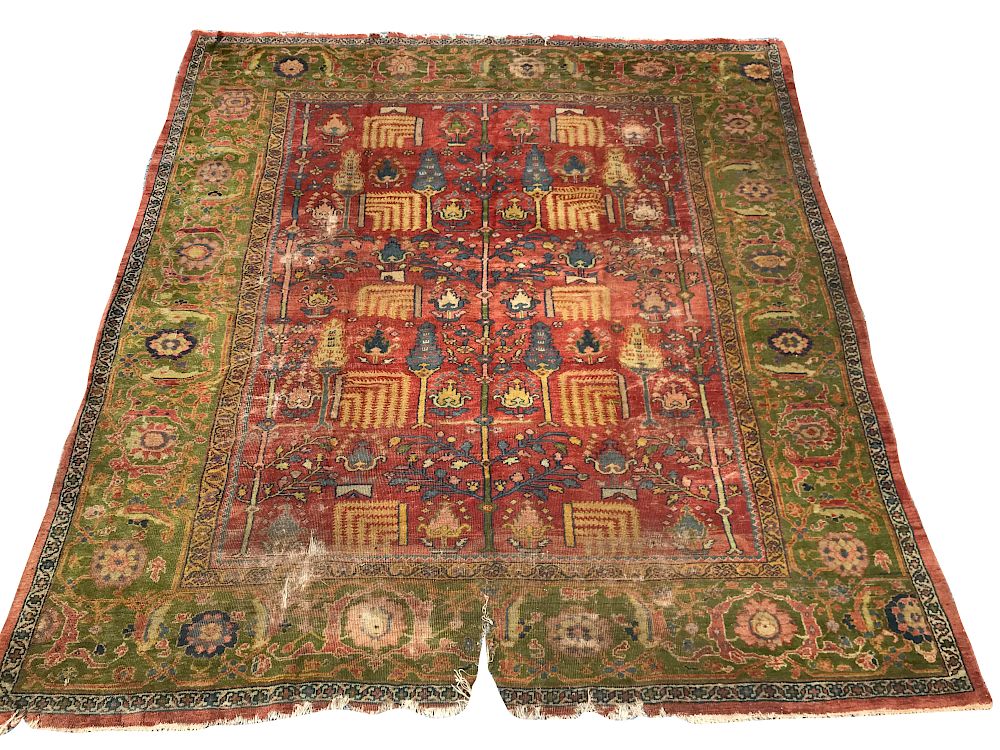 Appraisal: Mahal Carpet Persia ca ft in x ft in Mahal