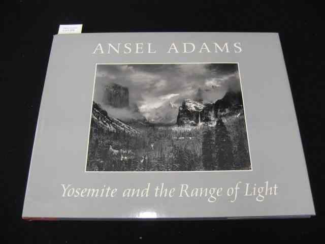 Appraisal: Ansel Adams Autographed Book''Yosemite and the Range of Light'' with