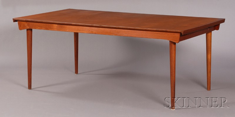 Appraisal: Danish Teak Dining Table France and Son Denmark mid s