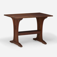 Appraisal: L J G Stickley LIBRARY TABLE USA - oak h