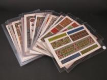 Appraisal: plates from The Grammer of Ornament C chromolithograph plates from