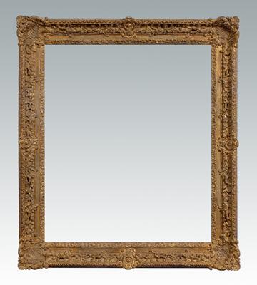 Appraisal: Regence-Louis XIV style frame gilt wood and composition with chain