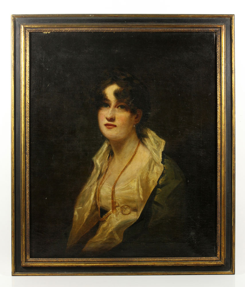 Appraisal: - Late th C Portrait of a Lady O C