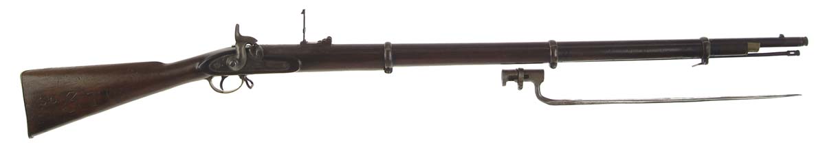 Appraisal: CONFEDERATE BLOCKADE RUN ENFIELD RIFLE-MUSKET Cal - bbl This is