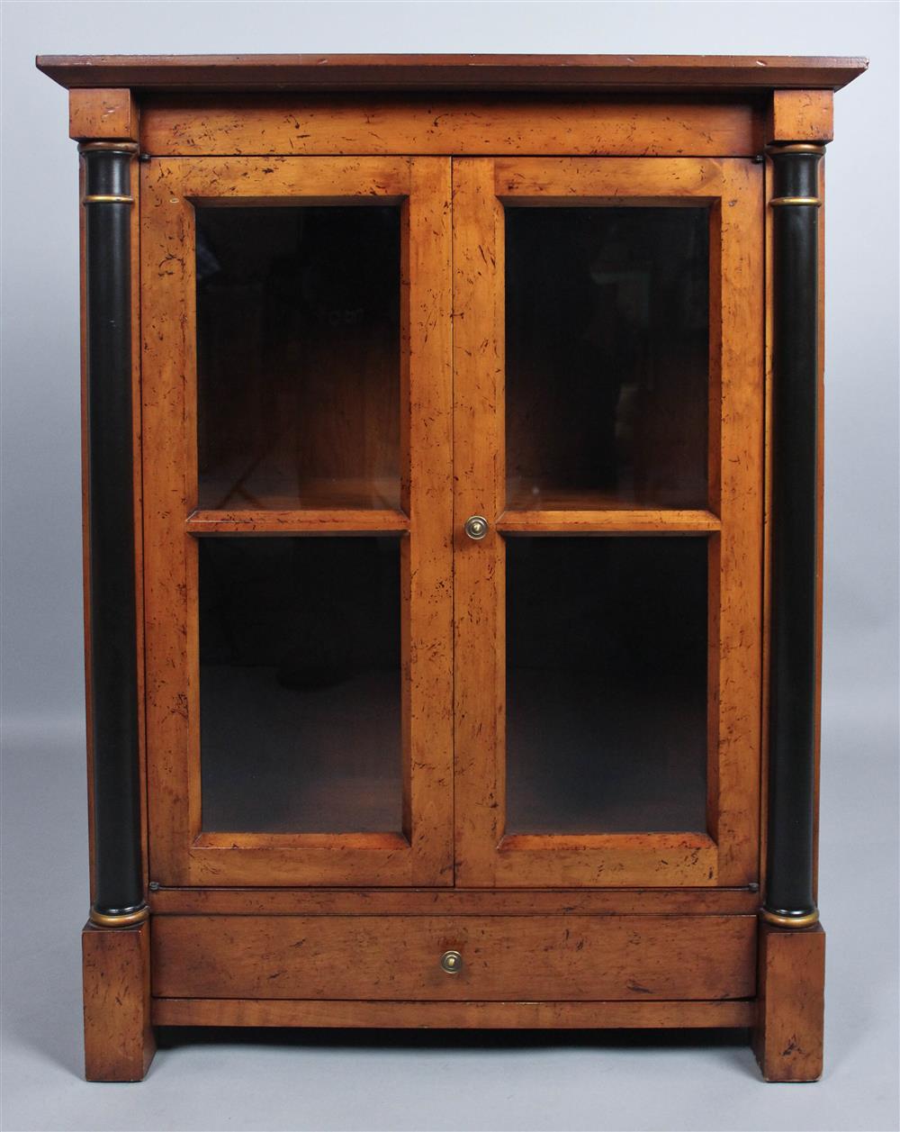 Appraisal: FRENCH DIRECTOIRE FRUITWOOD CABINET the cabinet either floor standing or