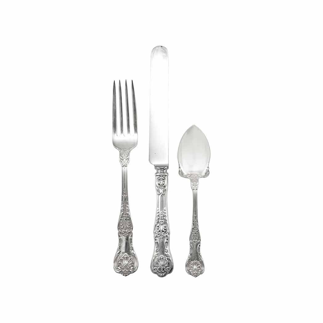 Appraisal: Gorham Sterling Silver Flatware Service In the King George pattern