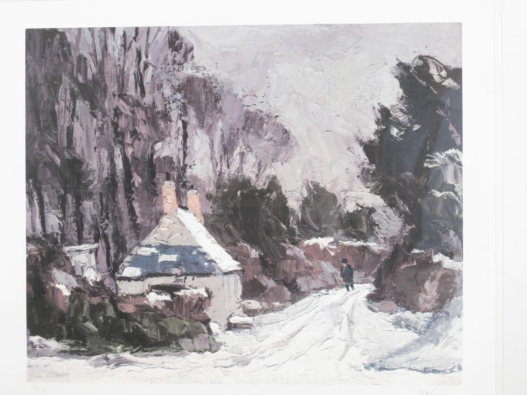 Appraisal: SIR KYFFIN WILLIAMS R A - Merddyn-y-Croes reproduction in colours