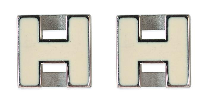 Appraisal: A PAIR EARRINGS BY HERMES