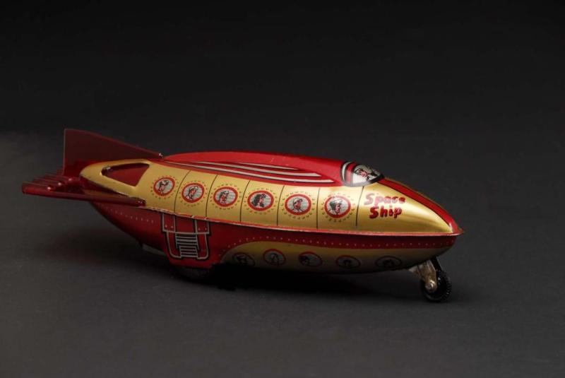 Appraisal: Dan Dare Spaceship Toy Description English Working but no longer