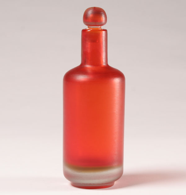 Appraisal: Venini e C designed by Paolo Venini Inciso sommerso bottle