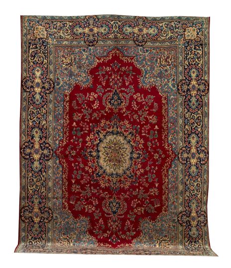 Appraisal: Persian Kerman Carpet ' x '