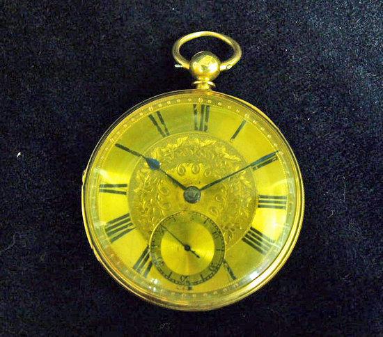 Appraisal: A gentleman's ct gold open faced pocket watch by P