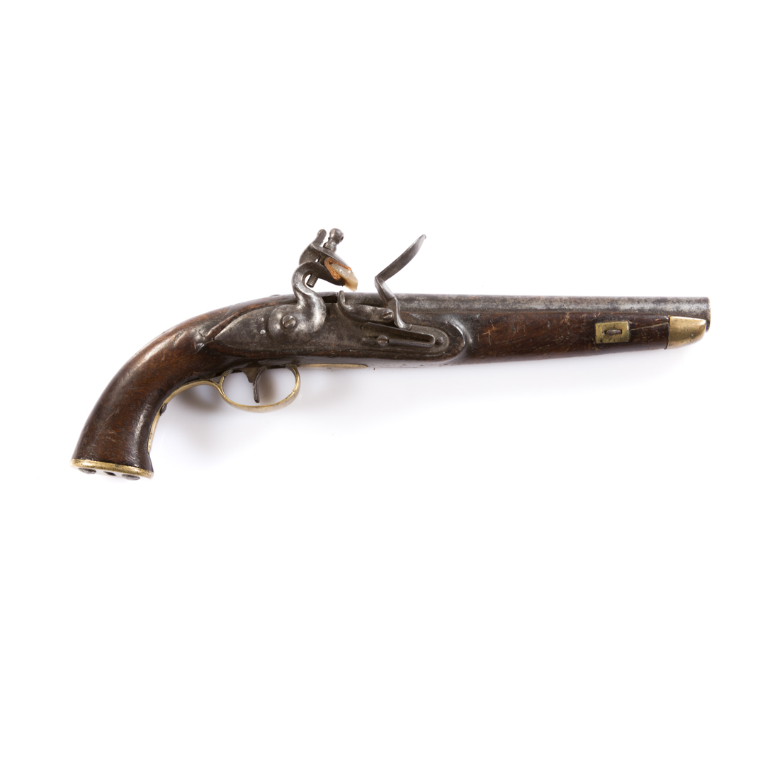 Appraisal: Belgium Flintlock pistol early th century no maker's name Condition