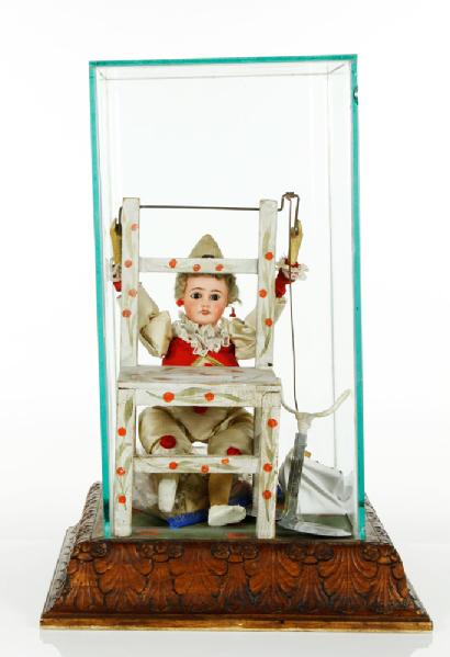 Appraisal: - th C French Automaton Clown th century French automaton