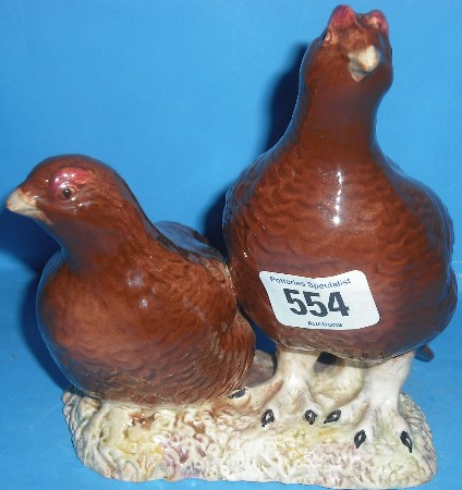 Appraisal: Beswick Pair Grouse