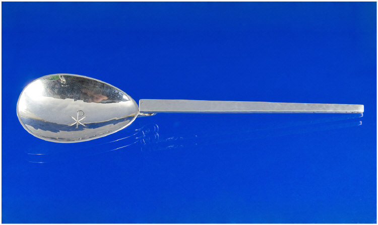 Appraisal: Albert Edward Jones A Silver Crafted Spoon Designed By Michael