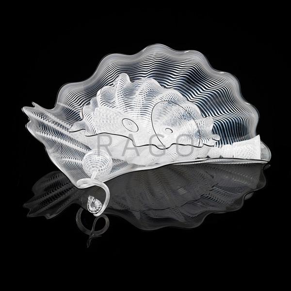 Appraisal: DALE CHIHULY Seven-piece Seaform set Condition Report Excellent condition