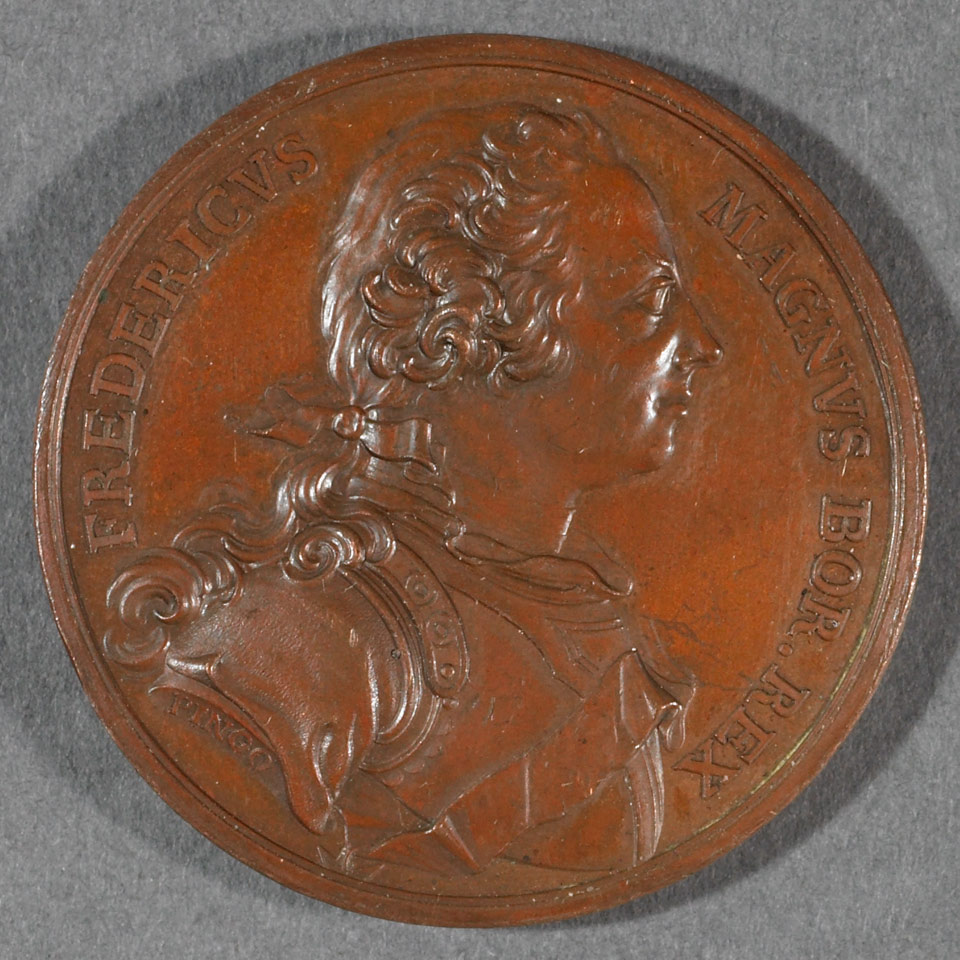 Appraisal: Austrian Military Copper Medal by Pingo possiby commemorating the death