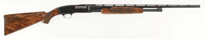 Appraisal: SCARCE WINCHESTER MODEL PUMP SHOTGUN Cal SN Fine deluxe Model