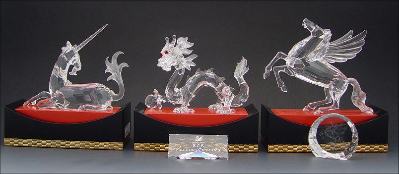 Appraisal: PC SWAROVSKI CRYSTAL ''FABULOUS CREATURES'' ANNUAL EDITION SERIES Unicorn Martin