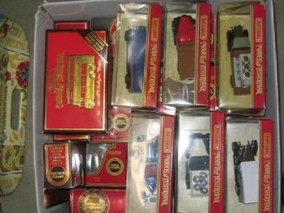 Appraisal: Twenty seven Yesteryear models mainly transport and commercial red window