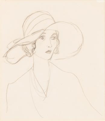 Appraisal: Sir Cecil Beaton - Portrait study of Lady Diana Cooper