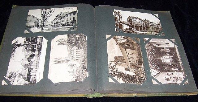 Appraisal: A postcard album containing approximately cards the majority churches and