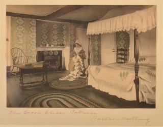 Appraisal: Wallace Nutting Interior Scene Wallace Nutting Interior Scene Titled The