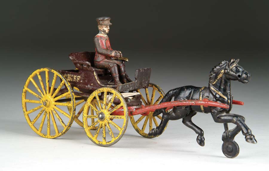 Appraisal: DENT CHIEF S WAGON Desirable fire toy that is seldom