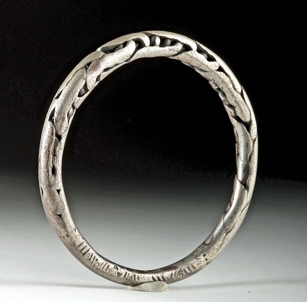 Appraisal: Fine Viking Silver Bracelet g Northern Europe Viking or Norse