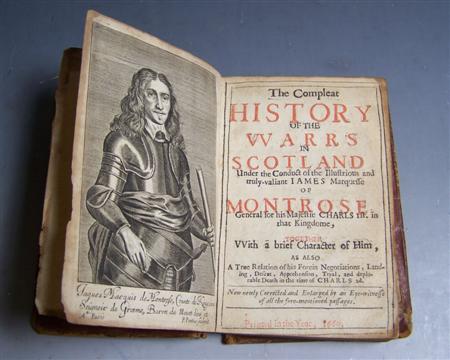 Appraisal: Graham James st Marquis of Montrose--Wishart George The compleat history