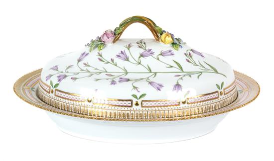 Appraisal: Sale Lot A Royal Copenhagen Flora Danica Porcelain Tureen th