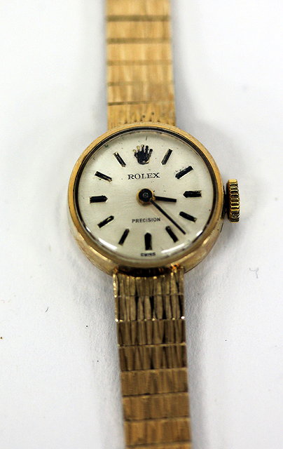 Appraisal: A MID TH CENTURY ROLEX PRECISION LADIES WRIST WATCH with