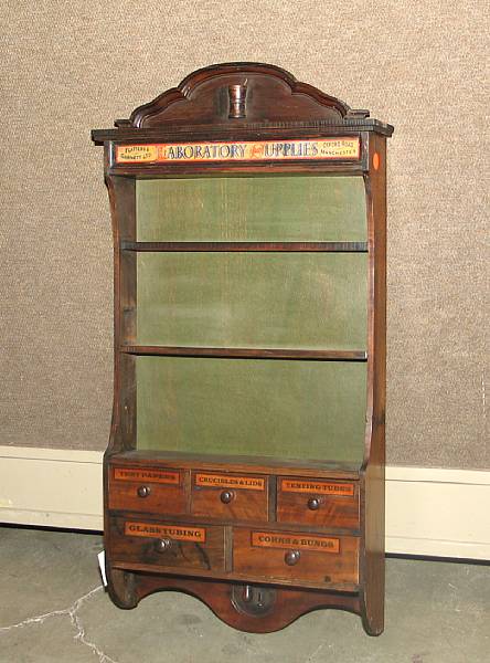 Appraisal: Pharmacy display case Flatters amp Garnett British drawer display case