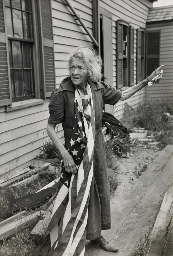 Appraisal: HENRI CARTIER-BRESSON - Cape Cod Woman on the Fourth of