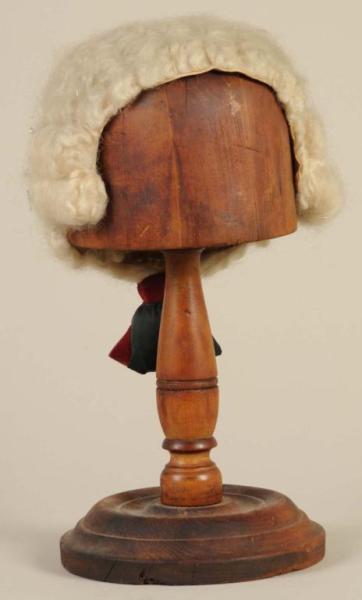 Appraisal: Turned Wooden Hat Stand Description Bears markings for - -