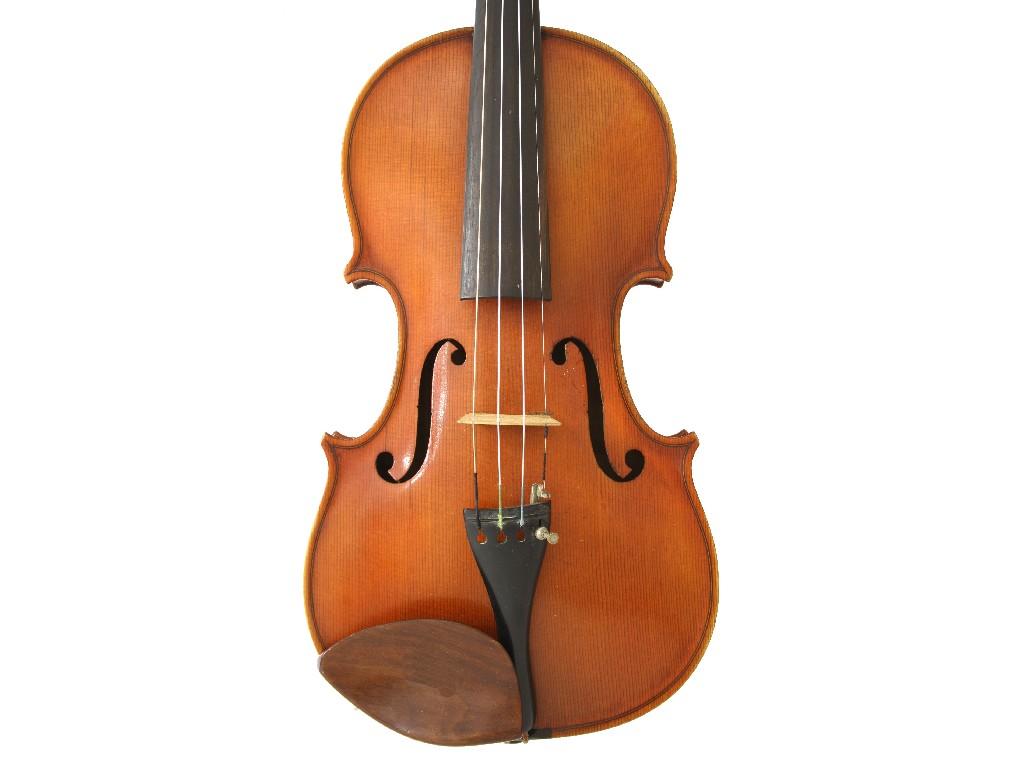 Appraisal: Early th century French violin labelled H Emile Blondelet annee