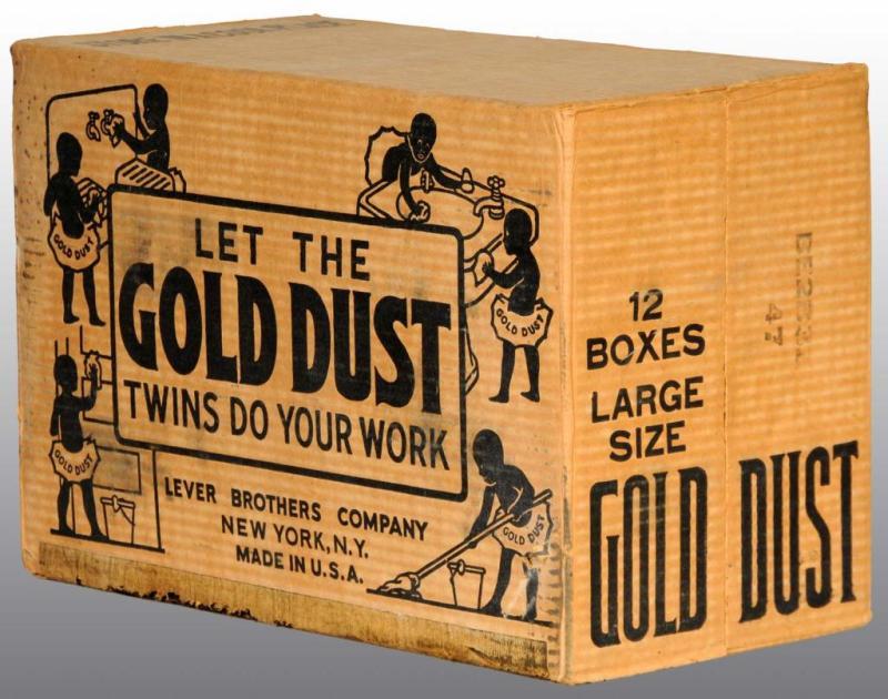 Appraisal: Original Case of Gold Dust Washing Powder Description product boxes