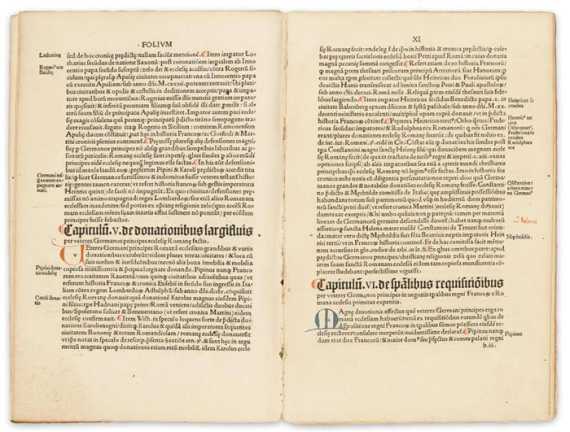 Appraisal: Incunabulum - Leopold III von Bebenburg bishop of Bamberg Germanorum