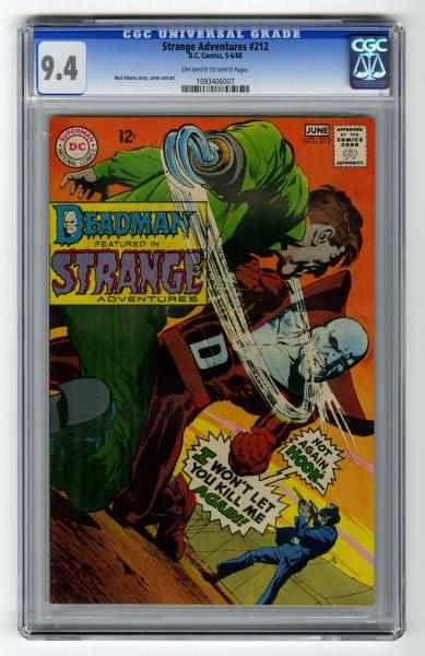 Appraisal: Strange Adventures CGC D C Comics Click for full description