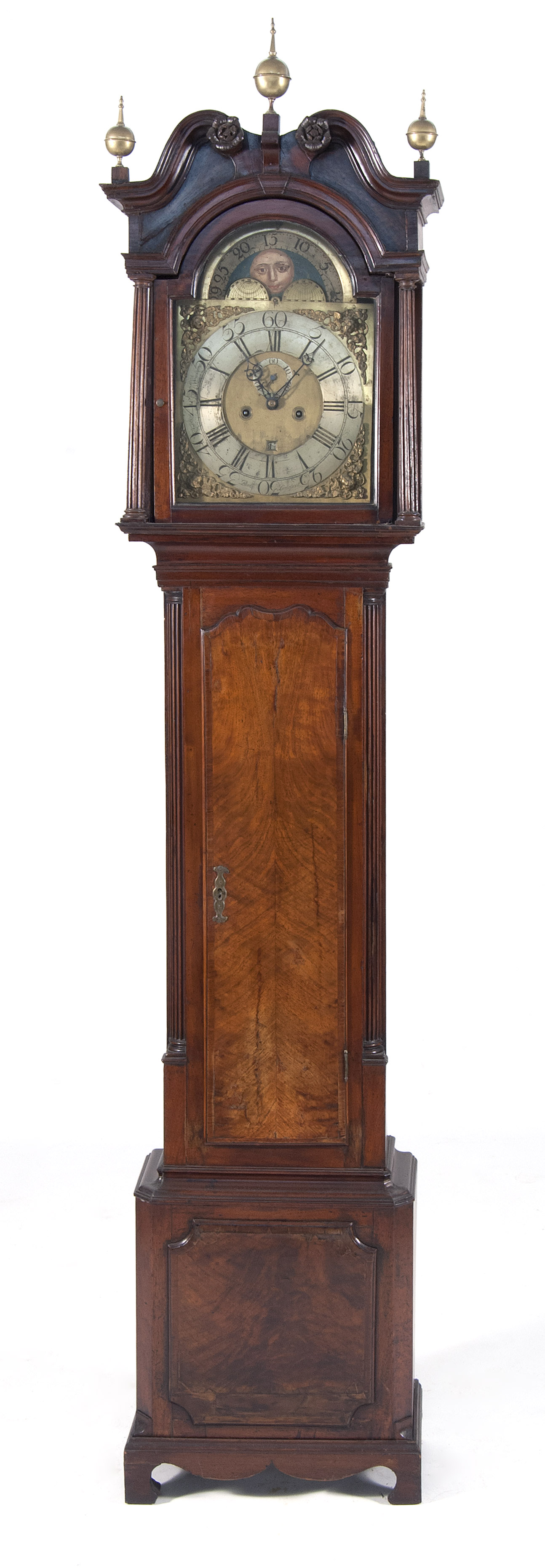 Appraisal: ENGLISH TALL-CASE CLOCK th CenturyLabeled Park Liverpool on face Mahogany