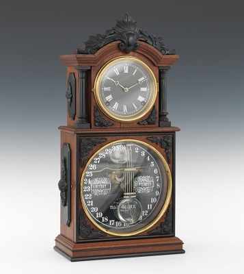 Appraisal: An Ithaca Calendar Clock Co Parlor - Clock Ithaca No