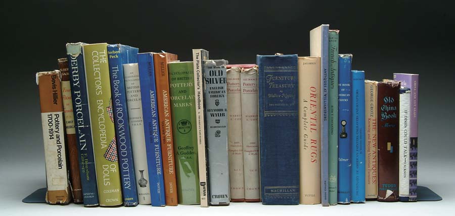 Appraisal: TWENTY-TWO REFERENCE BOOKS Lot consists of twenty-two various antique and