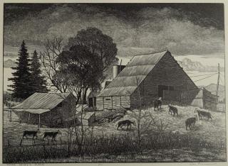 Appraisal: Leo Meissner wood engraving Leo J Meissner American - -