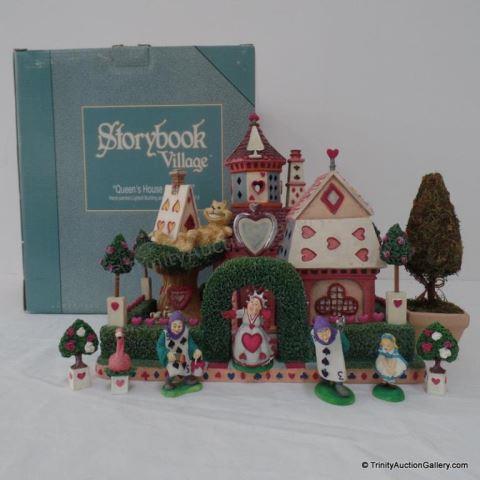 Appraisal: Dept Storybook Village Queen's House Of Cards Estate Collection -