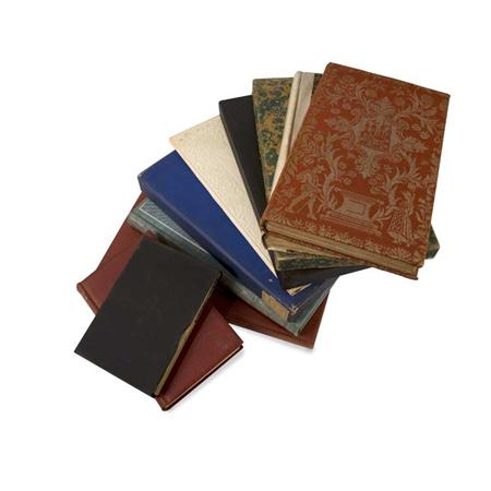 Appraisal: NONESUCH PRESS Nine books of the Nonesuch Press Estimate -