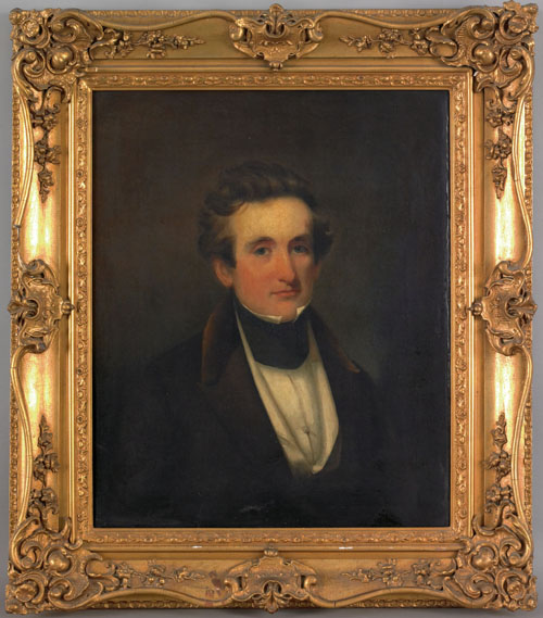 Appraisal: Edward Dalton Marchant American - two portraits one oil on